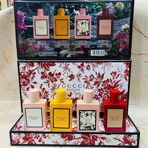 gucci bloom sample fiori|Gucci Bloom 100ml gift set.